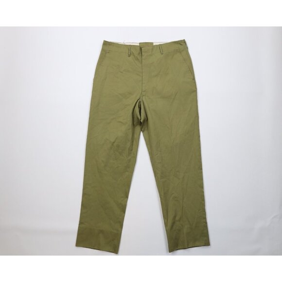 Vtg 50s 60s Boy Scouts of America BSA Mens 32x28Scout Leader Uniform Pants USA
